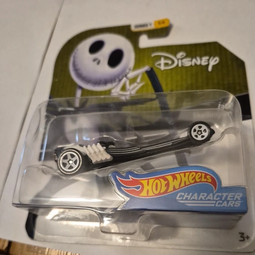 Disney Nightmare Before Christmas Hot Wheels Character Car Jack Skellington NEW